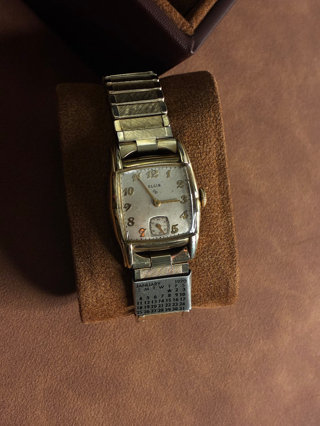 Vintage Elgin Tonneau Watch | Gold Filled Manual Wind with Sub Seconds Dial