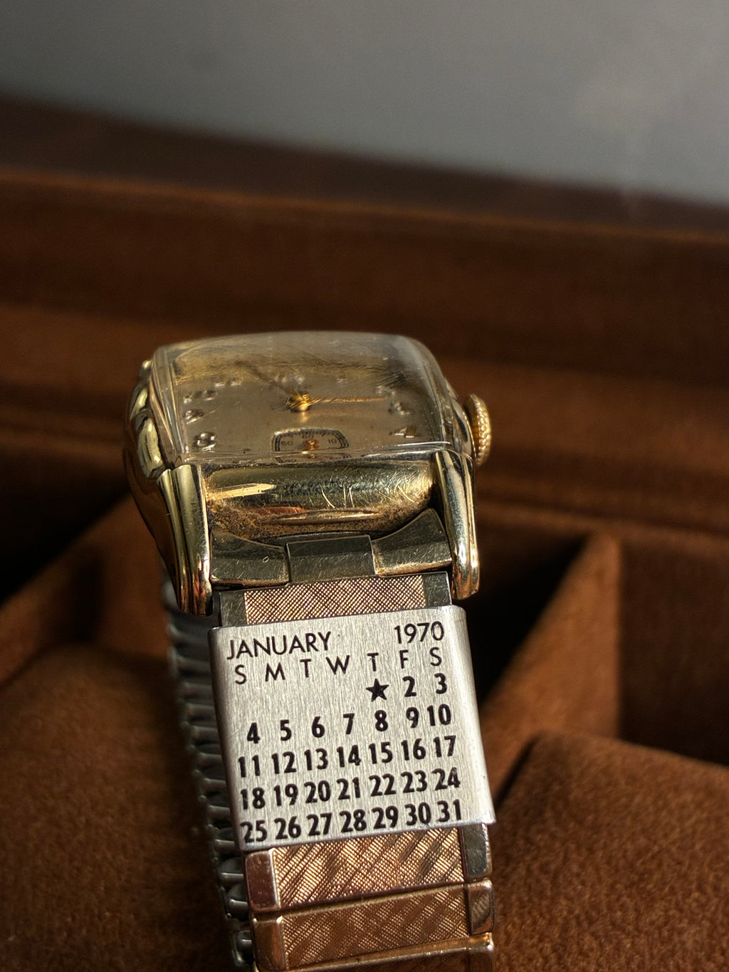 Vintage Elgin Tonneau Watch | Gold Filled Manual Wind with Sub Seconds Dial
